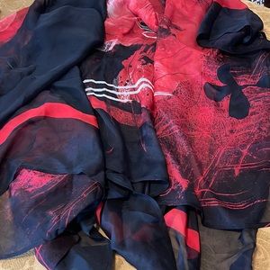 Used silk scarf